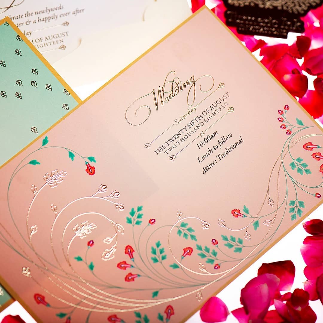 Wedding Invitation Brands That Ooze Luxury And Chicness Through Their Designs