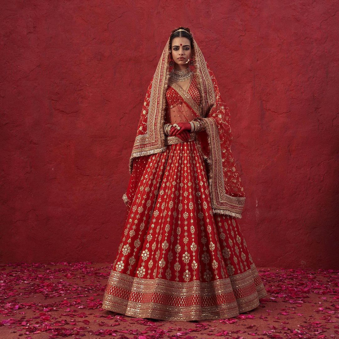 Sabyasachi's Latest: All-Red Heritage Bridal Collection 2023