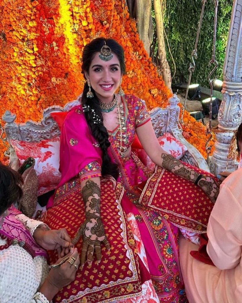 Radhika Merchant Dolls Up For Her Pre-Engagement Mehendi Ceremony