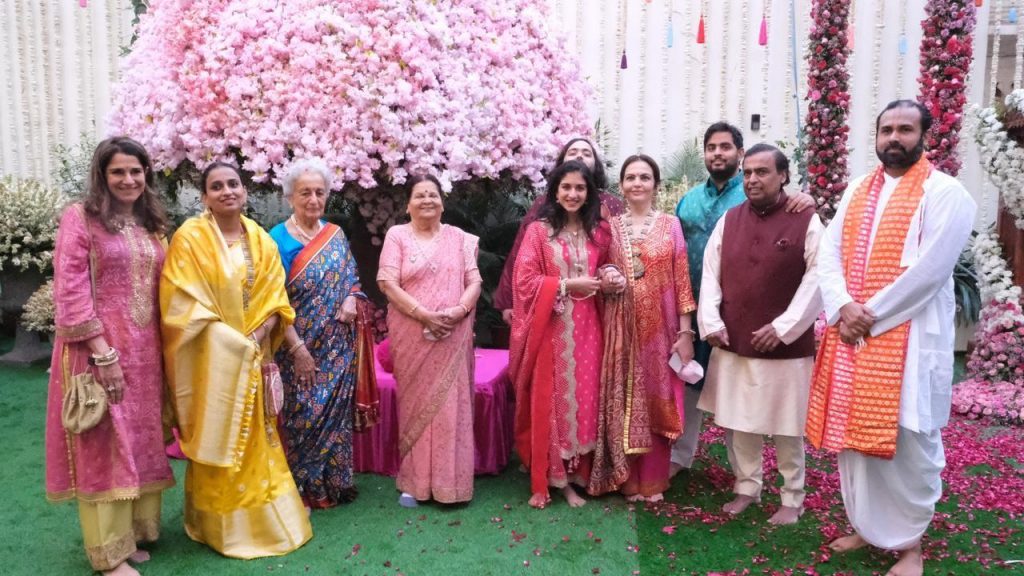 Radhika Merchant Dolls Up For Her Pre-Engagement Mehendi Ceremony