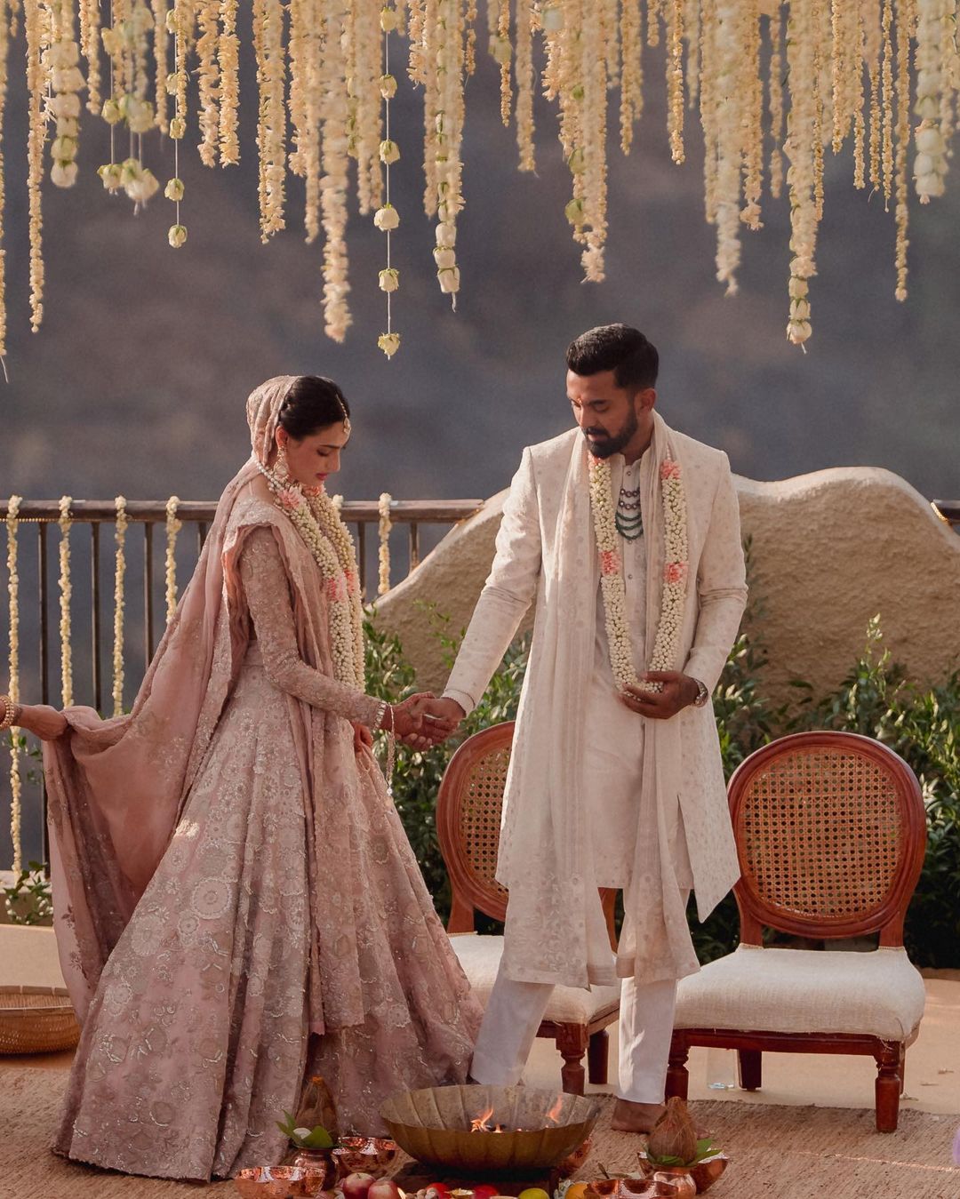Athiya Shetty & KL Rahul's Breath-Taking Sunset Wedding