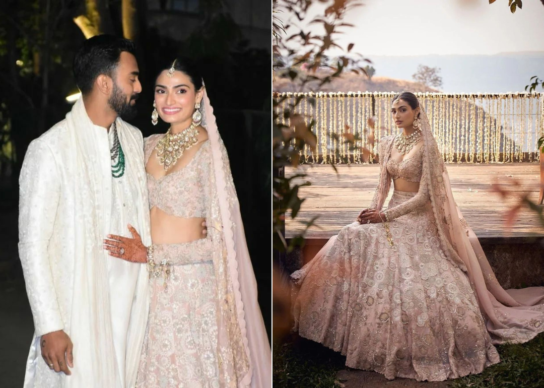 Athiya Shetty's Bridal Lookbook Decoded: The Celebrity Bride's Wedding  Looks Included Lehengas, Sarees And Pantsuits - News18