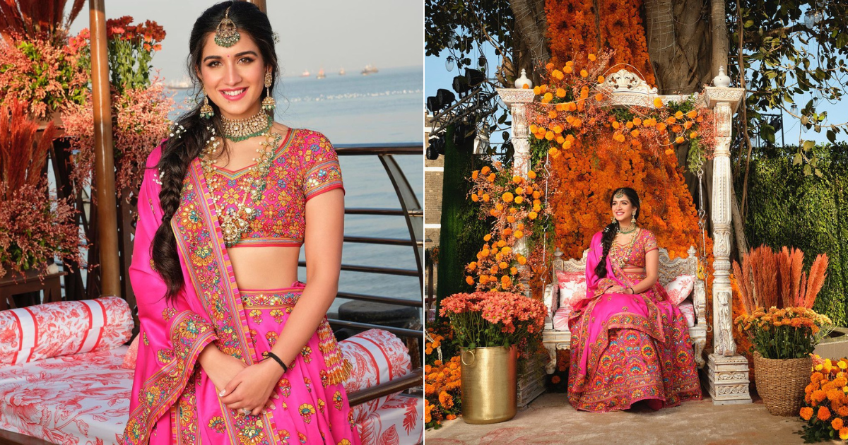 Radhika Merchant Dolls Up For Her Pre-Engagement Mehendi Ceremony