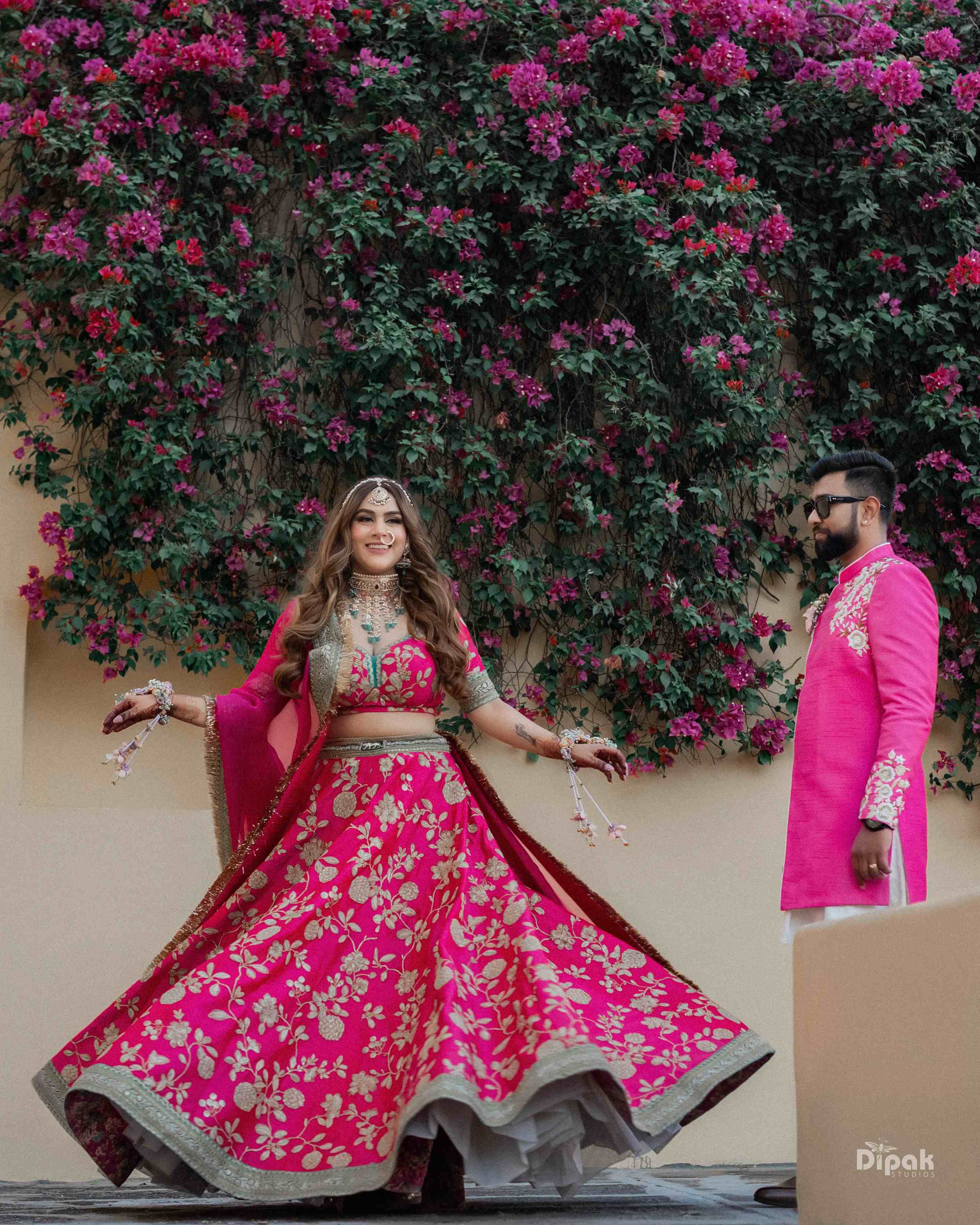 Mrignaini & Arshdeep’s Royal Wedding At Jaipur’s Samode Palace