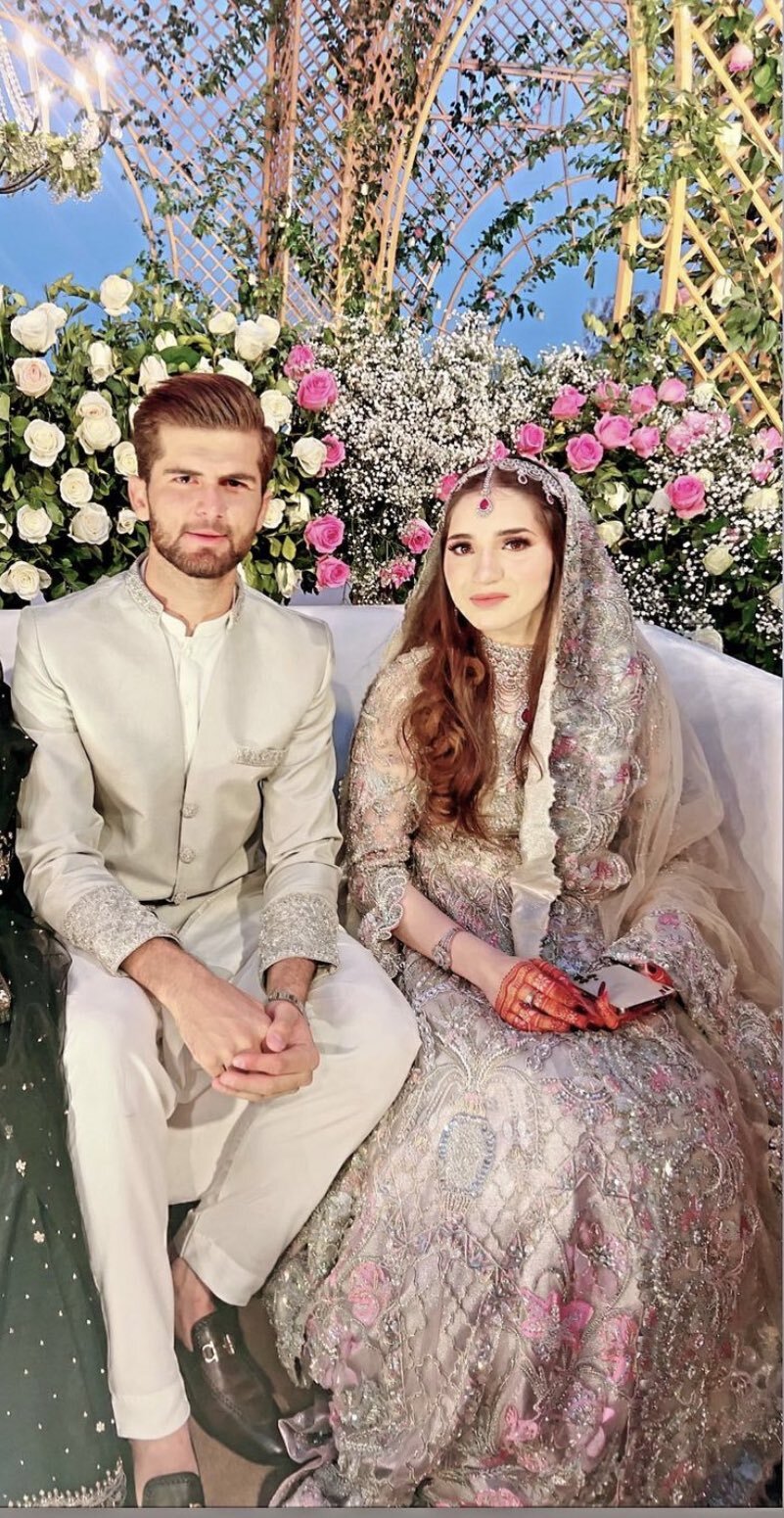 Shaheen Afridi Marries Shahid Afridi's Daughter Ansha