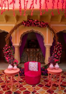 Royal Rajasthani Wedding With A Money-Heist Themed Pre-Wedding Party