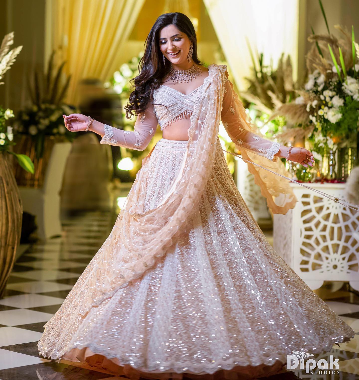Pastel Lehengas With Subtle Shimmer Make A Perfect Summer Wedding Fit