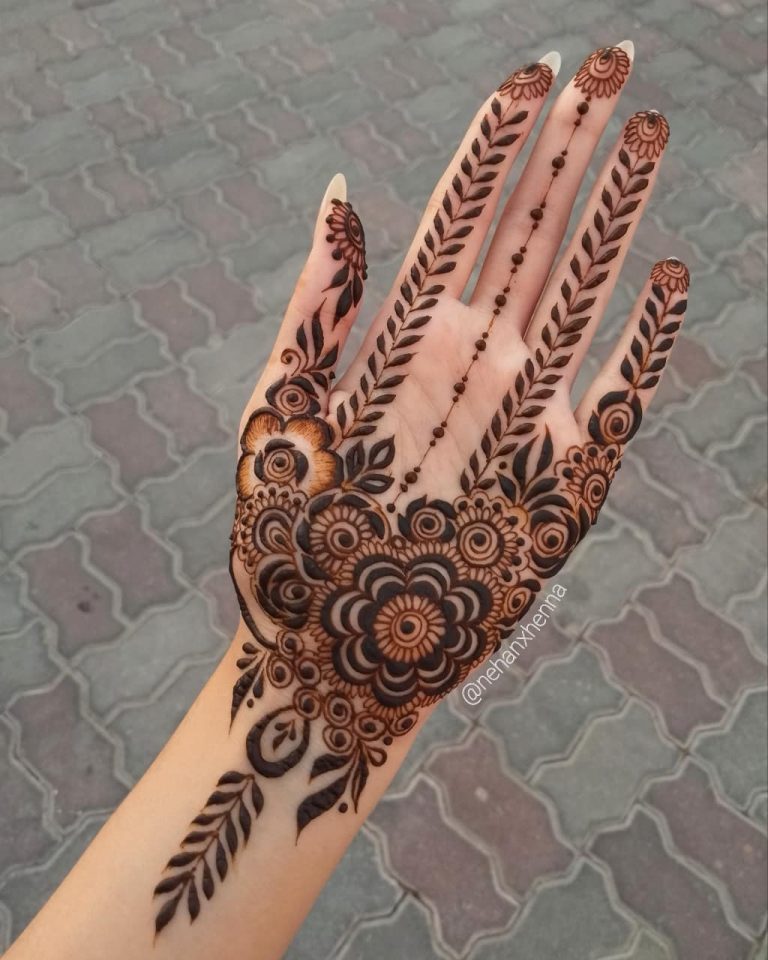 35+ Latest Eid Mehndi Designs To Try This Ramadan - ShaadiWish