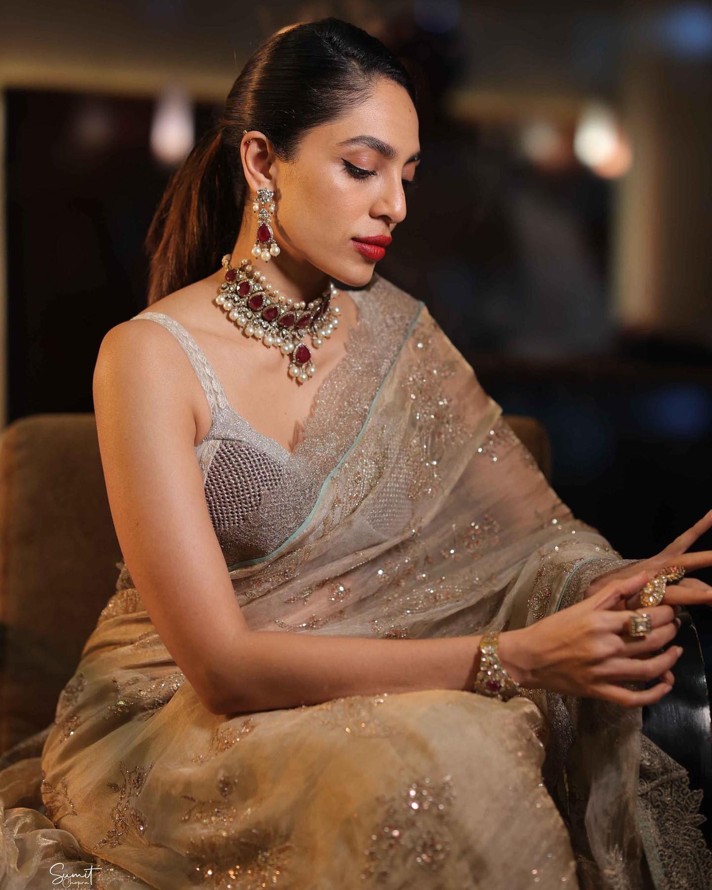 Sobhita Dhulipala Was The Chicest Bridesmaid