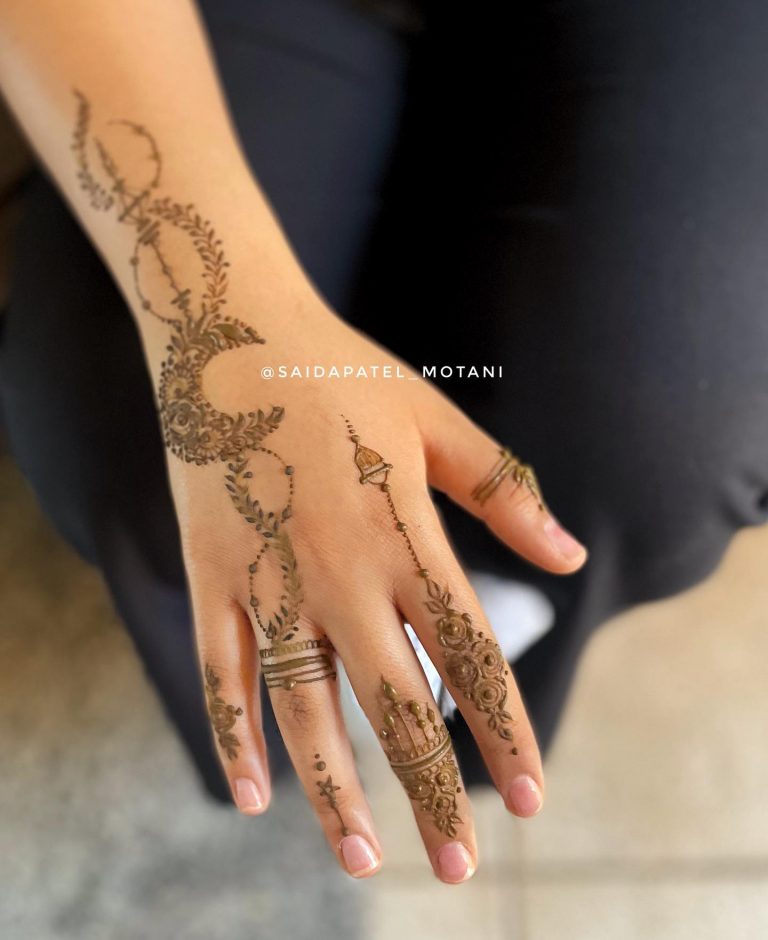 35+ Latest Eid Mehndi Designs To Try This Ramadan - ShaadiWish