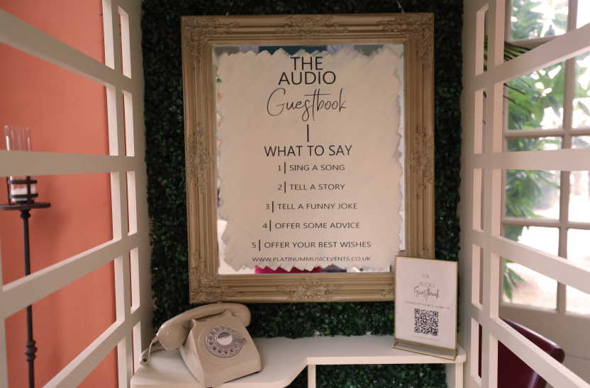 Audio Guest Book At Weddings