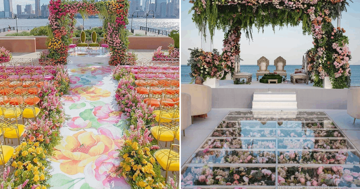 Popular Wedding Aisle Ideas To Elevate Your Bridal Entry Shaadiwish 9005