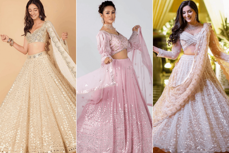 #Trending: Pastel Lehengas With Subtle Shimmer Make A Perfect Summer Wedding Fit