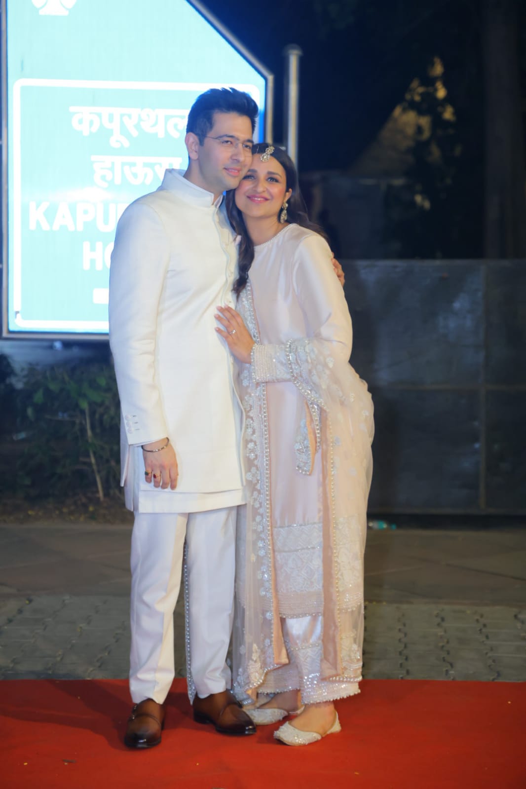 Parineeti Chopra And Raghav Chadha's Pristine Ivory-Hued Engagement