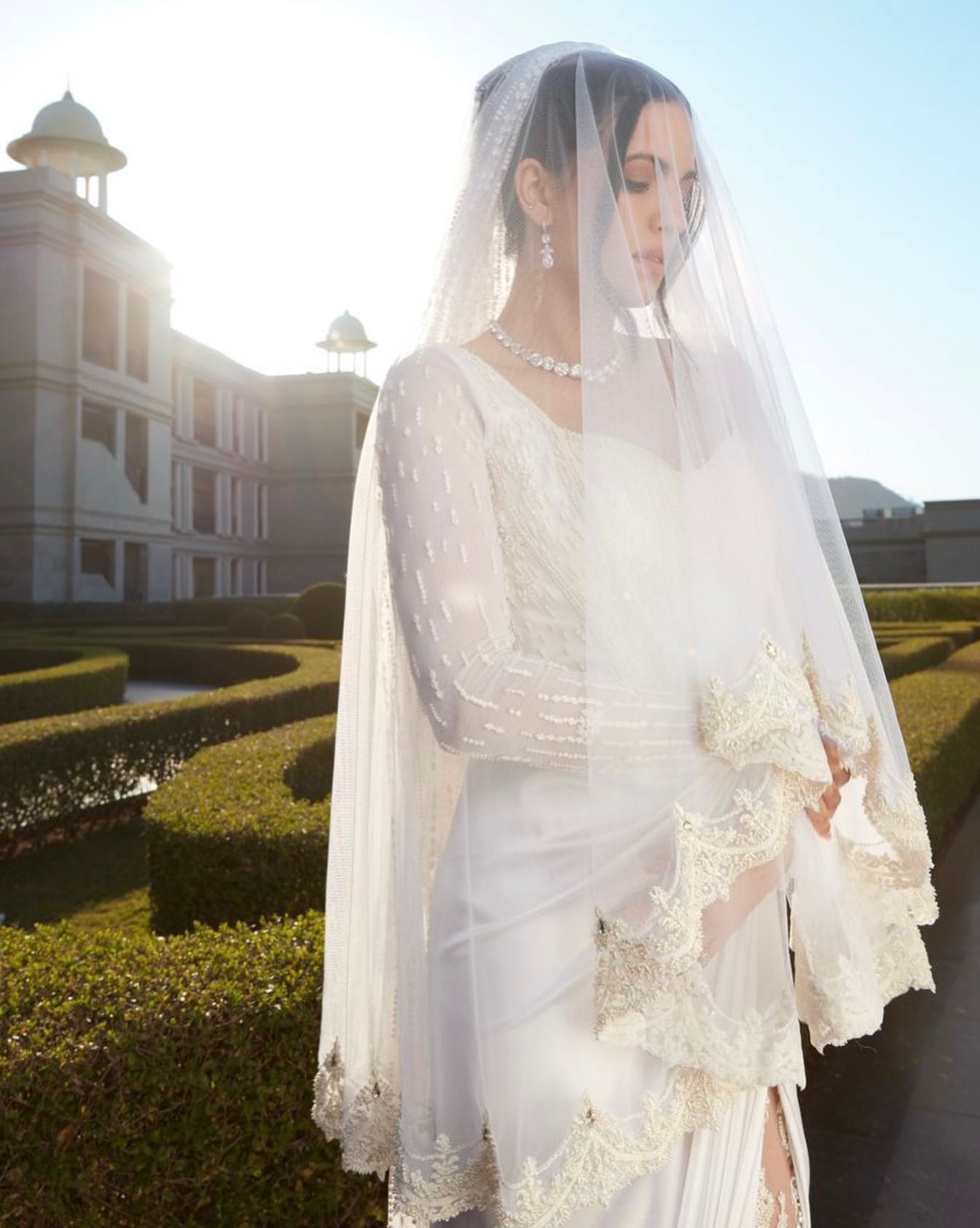 13 Celebrity Brides Who Wore White Outfits