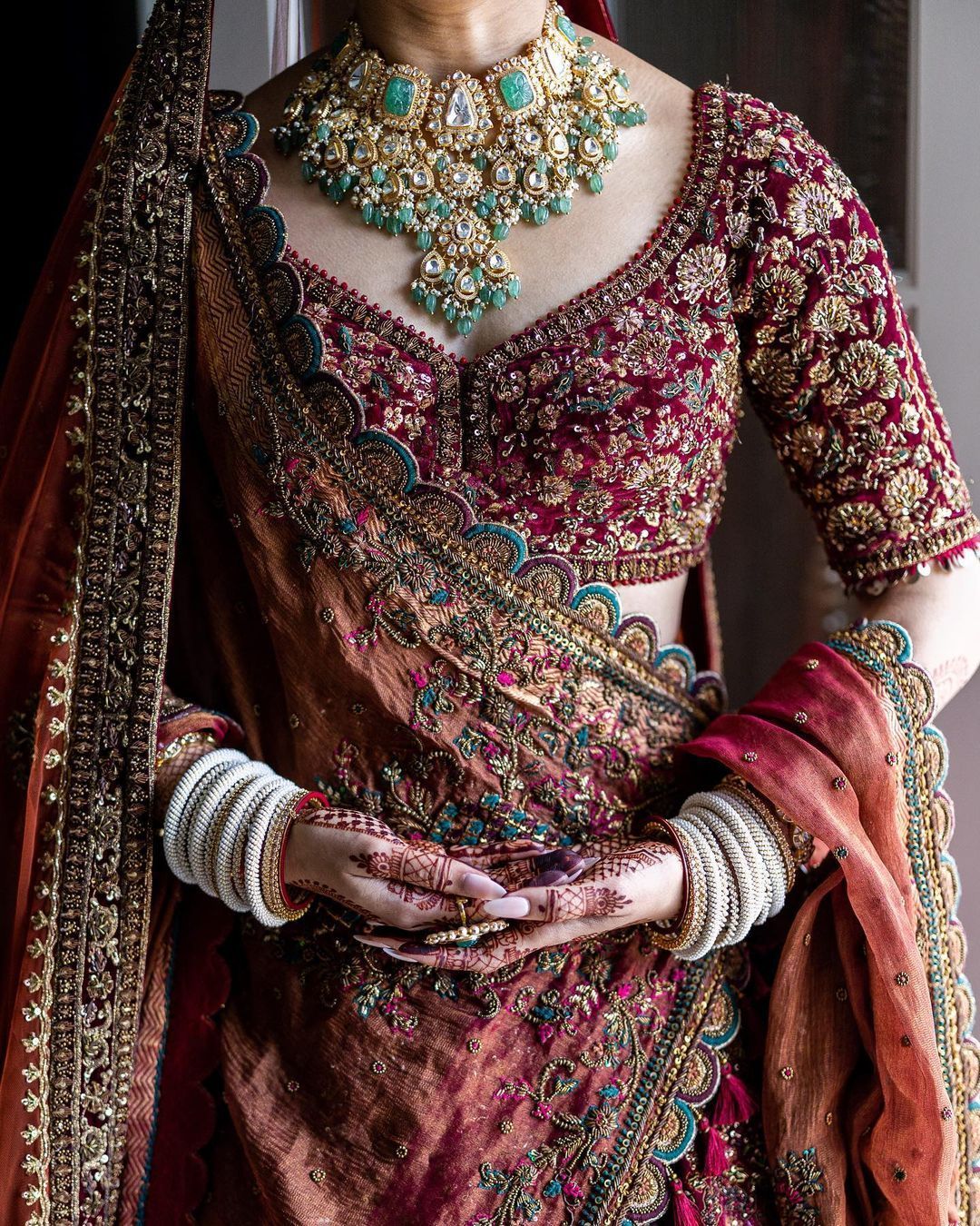 Latest Lehenga Color Combinations That We Wish Bride-To-Be Parineeti Chopra Tries