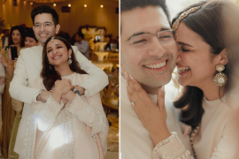 Parineeti Chopra & Raghav Chadha's Pearl-Themed Wedding Invitation Goes Viral! Keyword Parineeti Chopra & Raghav Chadha Secondary Keywords Parineeti Chopra & Raghav Chadha’s Invitation, Wedding Invitation, Parineeti Chopra’s Wedding Invitation, URL Parineeti Chopra & Raghav Chadha’s Wedding Invitation All Tags Parineeti Chopra & Raghav Chadha’s Invitation, Wedding Invitation, Parineeti Chopra’s Wedding Invitation, Parineeti Chopra And Raghav Chadha, Parineeti Chopra Wedding, Parineeti & Raghav, Parineeti Chopra, Raghav Chadha, Parineeti & Raghav, Celebrity Weddings, Celeb Weddings, Celebrity Weddings Of 2023, 2023 Celebrity Weddings, Weddings Of 2023, Celebrity Wedding Rumors, Parineeti Chopra Wedding Invite, Wedding Date, Parineeti Chopra’s Wedding Pictures, Parineeti Chopra’s Wedding, Parineeti Chopra And Raghav Chadha Wedding, Parineeti & Raghav Wedding, Wedding Venue, Udaipur, The Leela Palace, No. Of Words Parineeti Chopra and Raghav Chadha’s wedding has been a talk of the town! While the rumor mill keeps spinning with brand new information about the wedding each day, we have now stumbled upon something that has taken the internet by storm. Yes, we are talking about Parineeti Chopra and Raghav Chadha’s gorgeous pearl-themed wedding invitation. We have a closeup view of Parineeti Chopra and Raghav Chadha’s wedding invitation for you. In case you missed, here’s a look at Parineeti Chopra & Raghav Chadha’s Reception Invitation. Here’s A Sneak Peek Of Parineeti Chopra & Raghav Chadha's Pearl-Themed Wedding Invitation And All The Ceremony Details Image Parineeti Chopra & Raghav Chadha's Pearl-Themed Wedding Invitation & Ceremony Details After their reception invitation going viral, this time Raghav Chadha and Parineeti Chopra’s wedding invitation too is making rounds all over social media. The pearl-themed invitations are for the couple’s wedding that is to be held on 23 and 24 September, 2023 at The Leela Palace in Udaipur which is located on the bank of Lake Pichola. What caught everyone’s attention was the beautiful names that the couple has given to each of the wedding festivities, such as Threads of Blessings, Divine Promises, A Night of Amore and others. Here is the detailed view of the pre-wedding and wedding ceremonies of Parineeti Chopra and Raghav Chadha - 23 September - Day 1 Of Parineeti Chopra & Raghav Chadha's Wedding Festivities 1. Parineeti Chopra's Chooda Ceremony ‘Adorn With Love - Pari’s Choora Ceremony’ this first invitation is for 23 September, 2023. Parineeti’s chooda ceremony invite with an artwork of a girl standing by a jharokha. Such a pretty one, right Image 2. Blooms & Bites - A Fresco Afternoon What seems like a fancy lunch, the Blooms & Bites - A Fresco Afternoon will be held after Parineeti’s chooda ceremony. The setup of this astounding lunch soiree is all set to be on the terrace, how amazing is that Image 3. Raghav Chadha’s Sehrabandi - Threads Of Blessings After a magnificent lunch, the next pre-wedding ceremony is for the groom. Raghav Chadha’s Sehrabandi ceremony invitation is yet again a gorgeous one where the groom is standing in a adorning sehra. Image 24 September - Day 2 - Parineeti Chopra & Raghav Chadha's Wedding Day 4. Raghav Chadha’s Baraat - The Royal Procession If we go by the invite, we think Raghav Chadha’s Baraat - The Royal Procession is all set to be arriving through regal-looking boats along the bank of Lake Pichola. Image 5. Parineeti Chopra’s Pearl White Indian Wedding - Divine Promises Parineeti Chopra has opted for a daytime wedding. The invitation of Parineeti Chopra & Raghav Chadha's wedding has a theme of - Pearl White Indian Wedding - Divine Promises. The invitation features a long aisle that Parineeti might walk down on. So dreamy right Image Also, which designer will Parineeti Chopra wear for her D-day 6. The Reception Gala - A Night Of Amore To wrap the wedding celebrations, Parineeti & Raghav have planned The Reception Gala - A Night Of Amore in the beautiful courtyard of The Leela Palace. Image Also, here are some latest lehenga color combinations that we wish bride-to-be Parineeti tries. We cannot wait for Parineeti & Raghav’s wedding updates! Stay tuned to ShaadiWish and get all the Bollywood updates Meta Title Parineeti Chopra & Raghav Chadha's Pearl-Themed Wedding Invitation Goes Viral! Meta Description Here’s A Sneak Peek Of Parineeti Chopra & Raghav Chadha's Pearl-Themed Wedding Invitation And Ceremony Details. Stay Tuned To ShaadiWish For Latest Trends And Ideas. Meta Tags Parineeti Chopra & Raghav Chadha’s Invitation, Wedding Invitation, Parineeti Chopra’s Wedding Invitation, Parineeti Chopra And Raghav Chadha, Parineeti Chopra Wedding, Parineeti & Raghav, Parineeti Chopra, Raghav Chadha, Parineeti & Raghav, Celebrity Weddings, Celeb Weddings, Celebrity Weddings Of 2023, 2023 Celebrity Weddings, Weddings Of 2023, Celebrity Wedding Rumors, Parineeti Chopra Wedding Invite, Wedding Date, Parineeti Chopra’s Wedding Pictures, Parineeti Chopra’s Wedding, Parineeti Chopra And Raghav Chadha Wedding, Parineeti & Raghav Wedding, Wedding Venue, Udaipur,