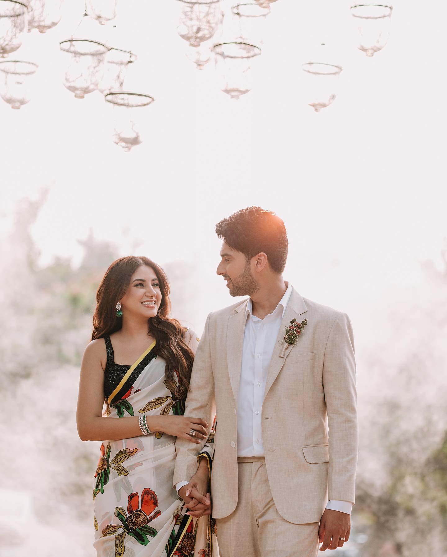Arman Malik & Aashna Shroff Engagement Party pics