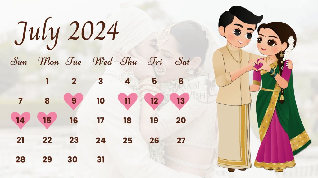 Bookmark Auspicious Hindu Wedding Dates 2024 ShaadiWish