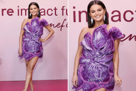 Selena Gomez Looks Stunning In A Rahul Mishra Outfit (1