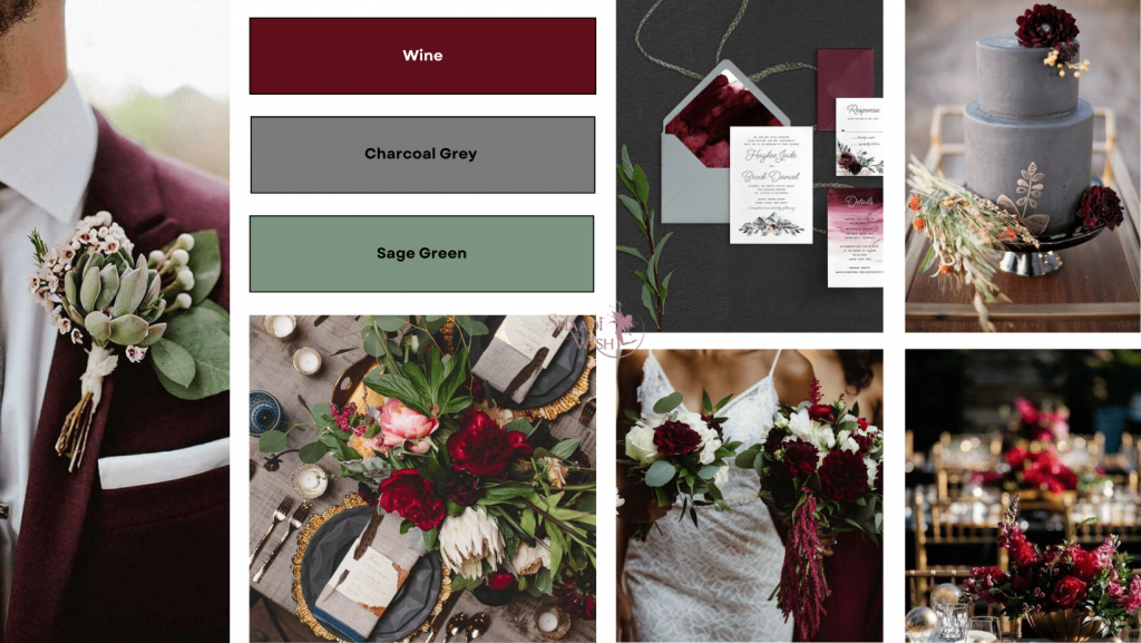 2023 Winter Wedding Color Palettes To Bookmark Right Away!