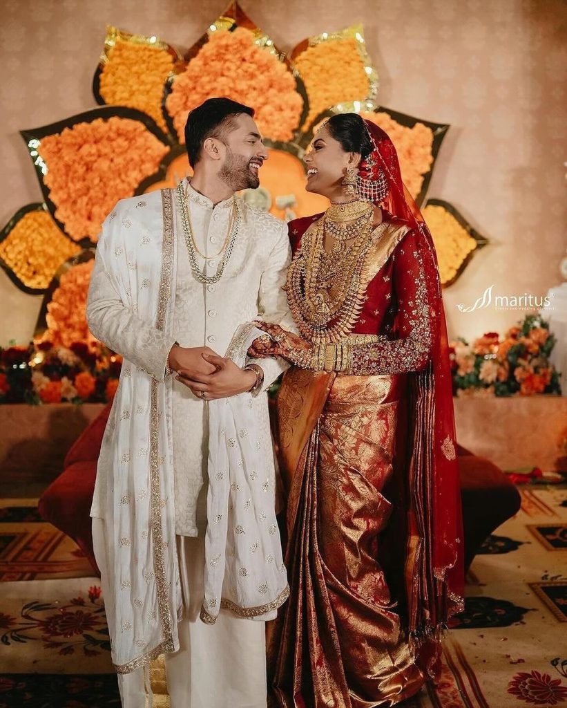 Malayalam Actress Kartika Nair Gets Married To Rohit Menon