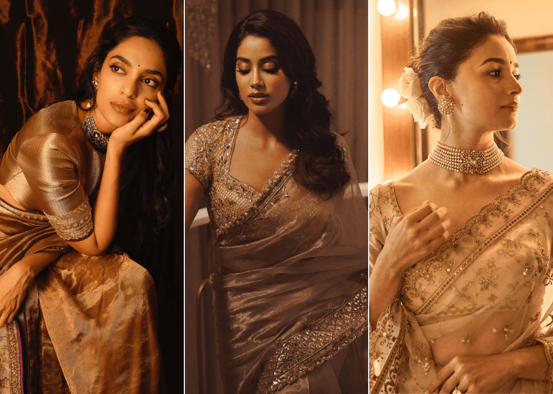 Celebrity-Approved Saree Looks For The Festive Season!