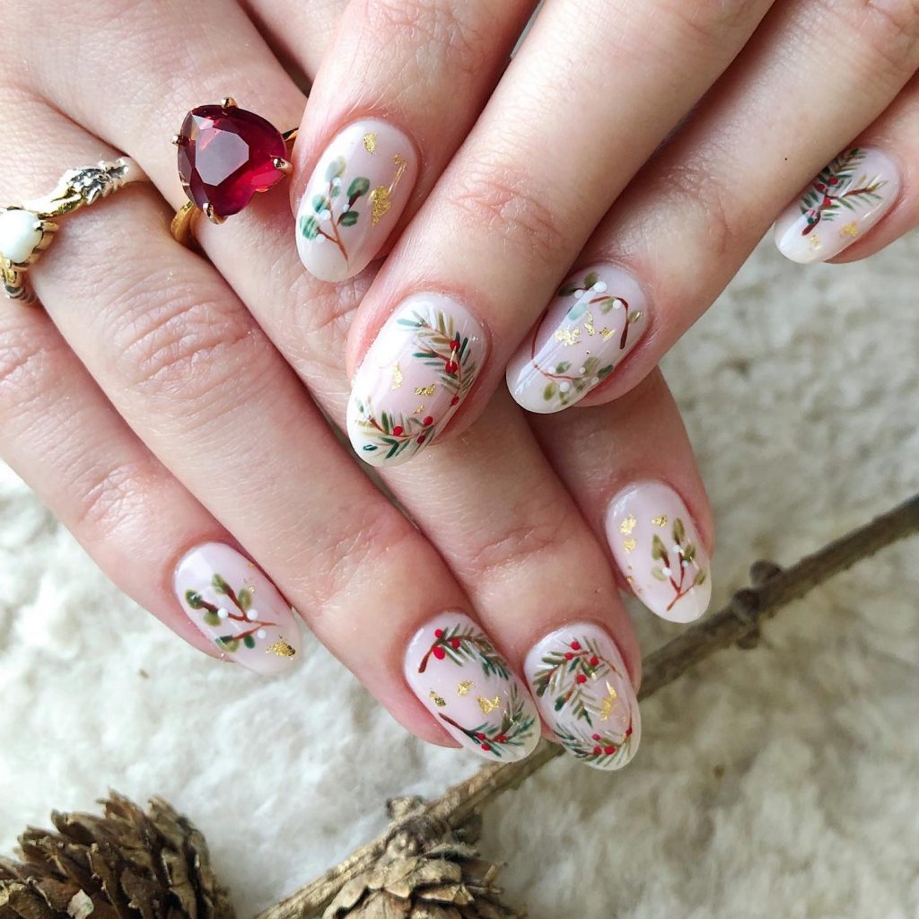 Spread Christmas Spirit With Cutest Nail Art Designs For The Holiday Season