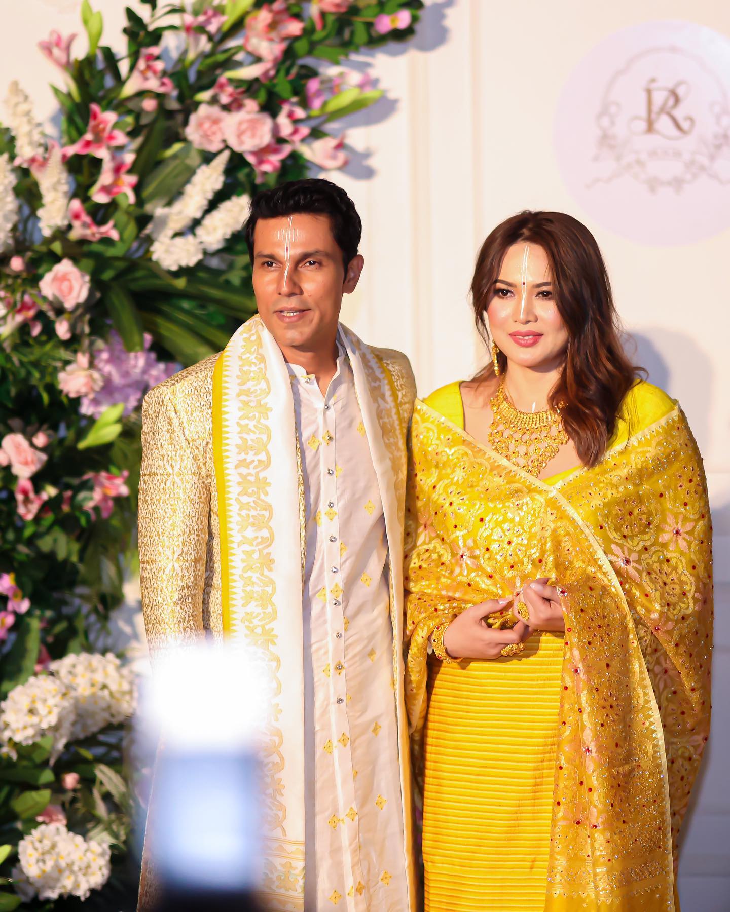 Randeep Hooda & Lin Laishram’s Wedding Bash Pictures