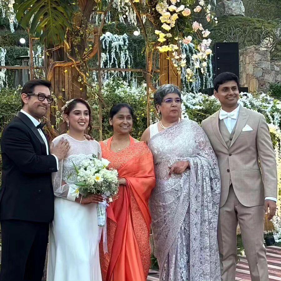 Pictures Of Ira Khan & Nupur Shikhare's Udaipur Wedding