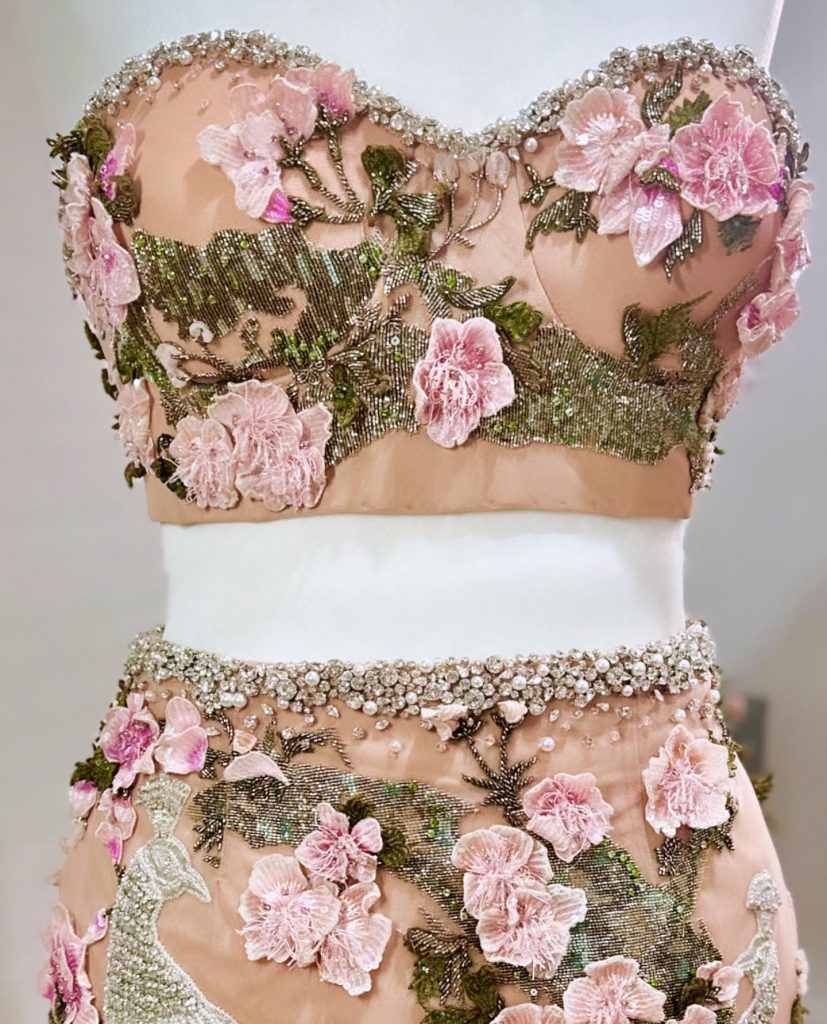 Isha Ambani’s Pre-Wedding Day 1 Look Was A Stunning 3D Gown