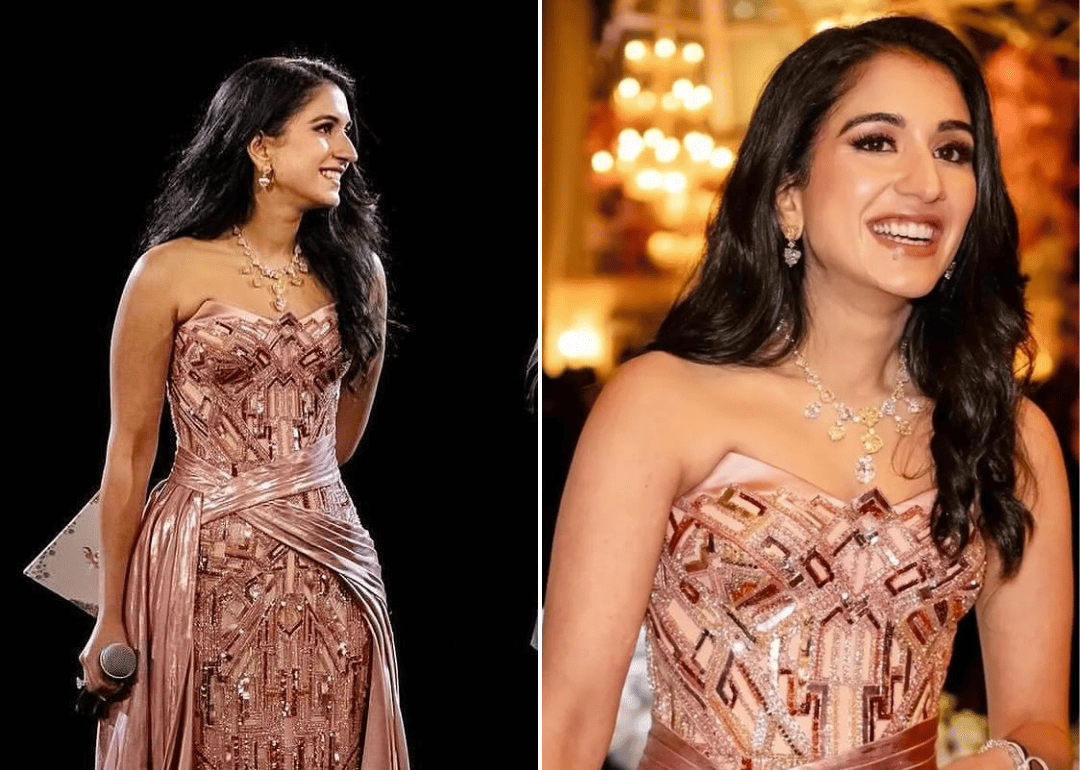 A look at Radhika Merchant's pre-wedding outfits