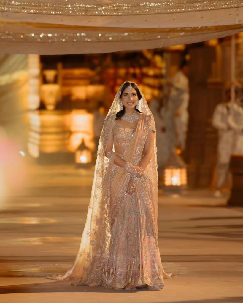 Radhika Merchant's Lehenga Saree For Hastakshar Ceremony: Designer Tarun Tahiliani Reveals Details!