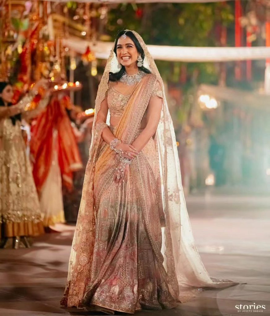 Radhika Merchant's Lehenga Saree For Hastakshar Ceremony: Designer Tarun Tahiliani Reveals Details!