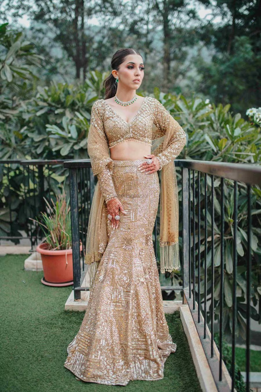 Fishtail Lehengas Are Back In Trend This Wedding Season! - ShaadiWish