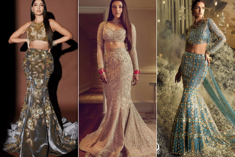 Fishtail Lehengas Are Back In Trend This Wedding Season!