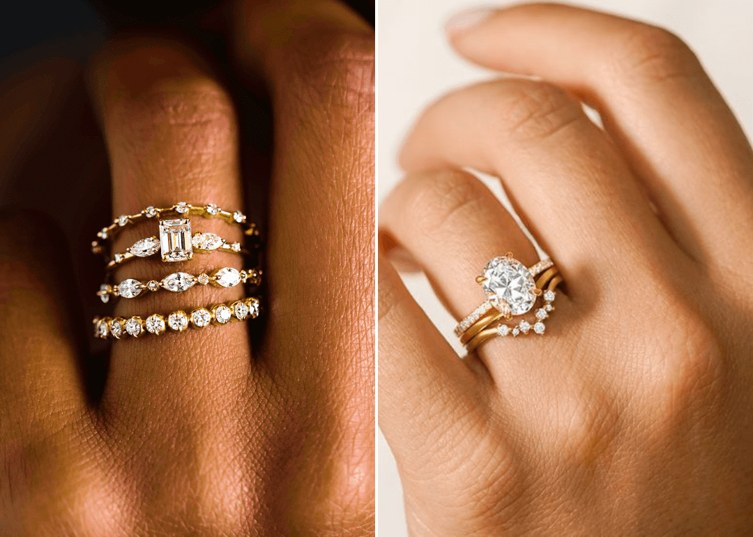 Stackable Engagement Rings Are The Hottest Trend 2 Shaadiwish