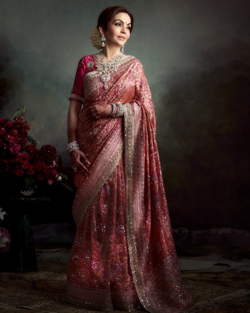 Looks Round Up Nita Ambani For Anant-Radhika Wedding Festivities