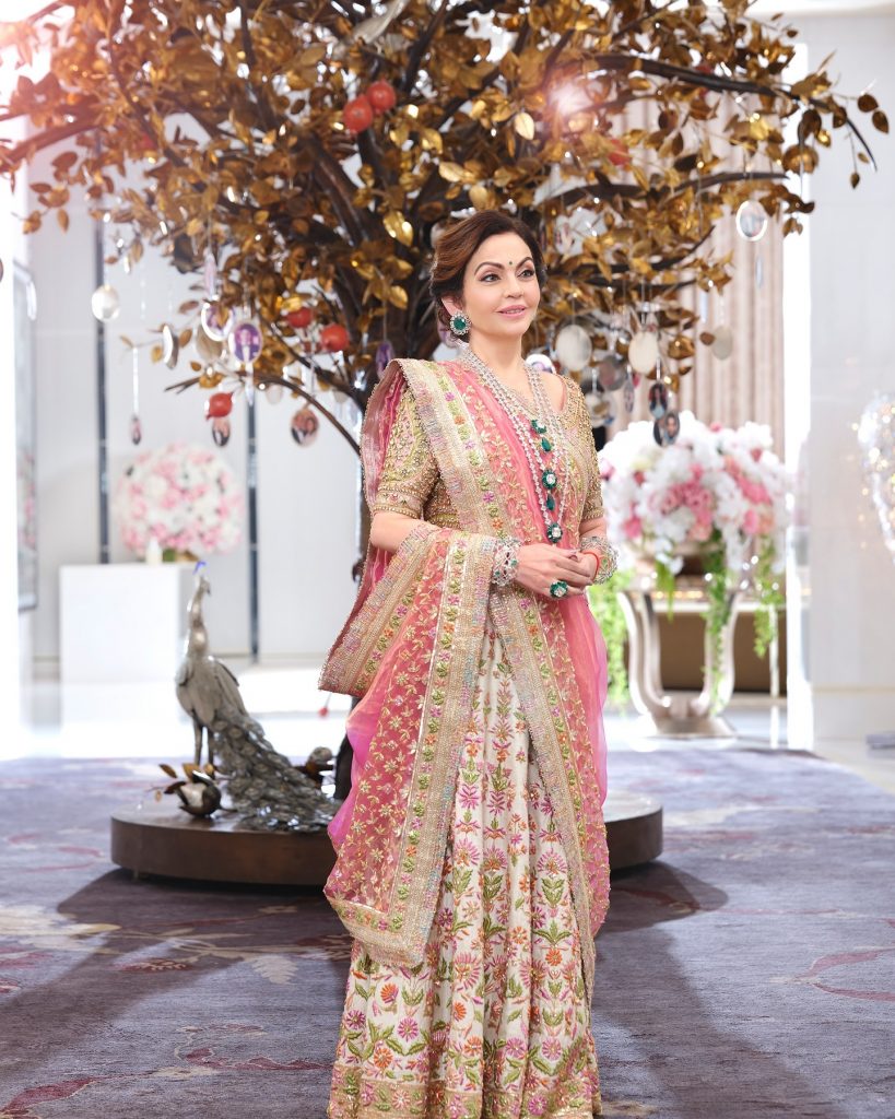 Looks Round Up Nita Ambani For Anant-Radhika Wedding Festivities