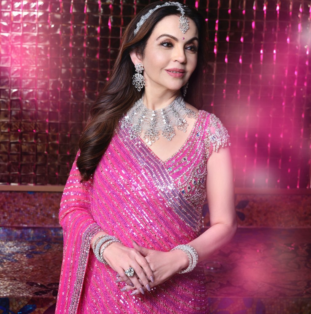 Looks Round Up Nita Ambani For Anant-Radhika Wedding Festivities