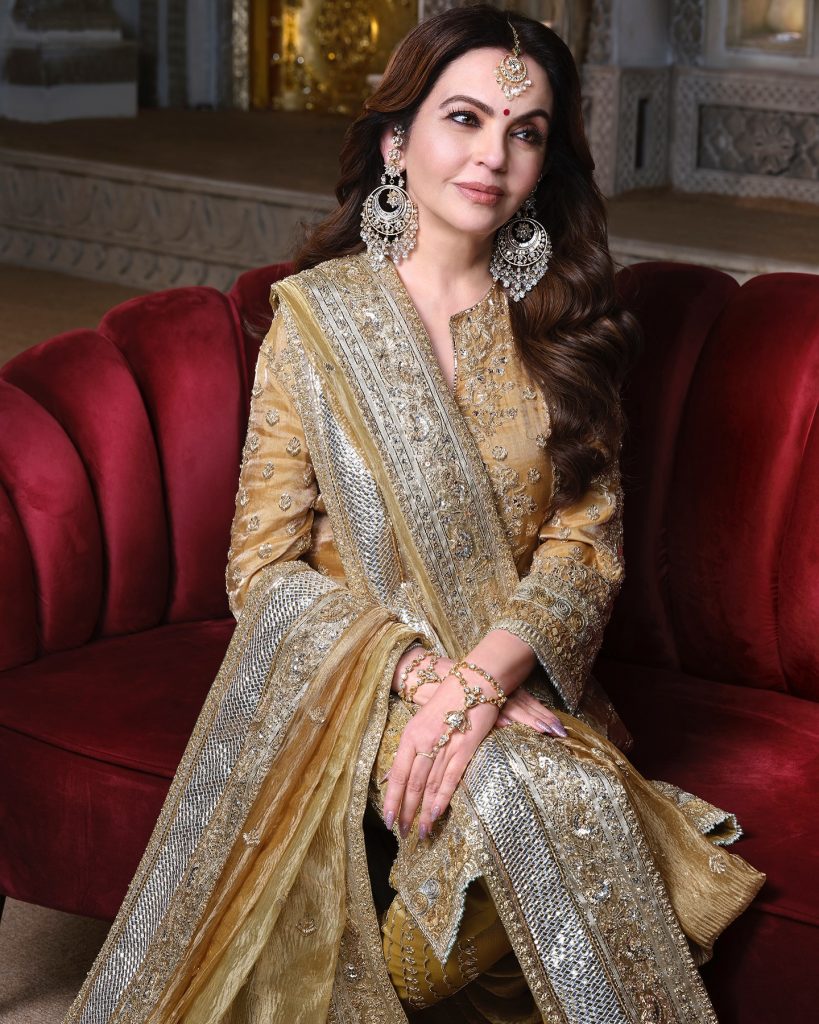 Looks Round Up Nita Ambani For Anant-Radhika Wedding Festivities