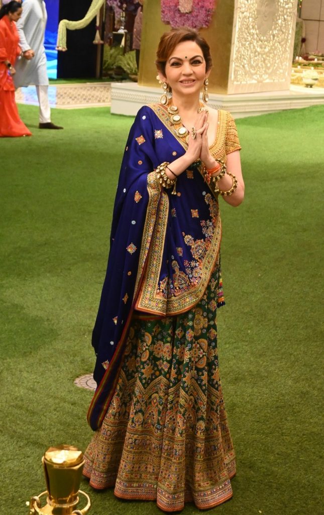 Looks Round Up Nita Ambani For Anant-Radhika Wedding Festivities