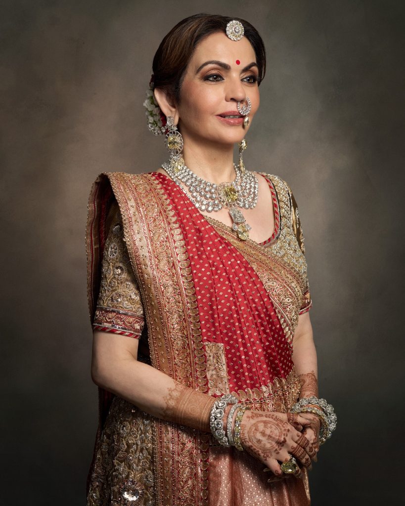 Looks Round Up Nita Ambani For Anant-Radhika Wedding Festivities