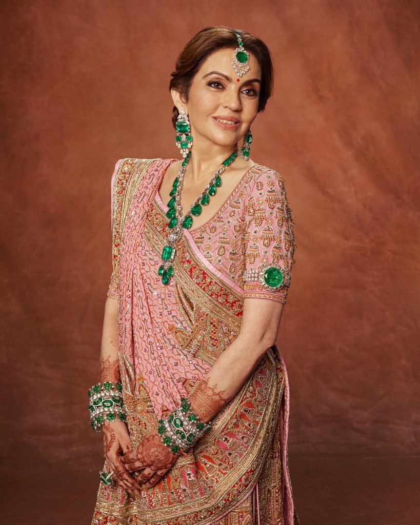 Looks Round Up Nita Ambani For Anant-Radhika Wedding Festivities