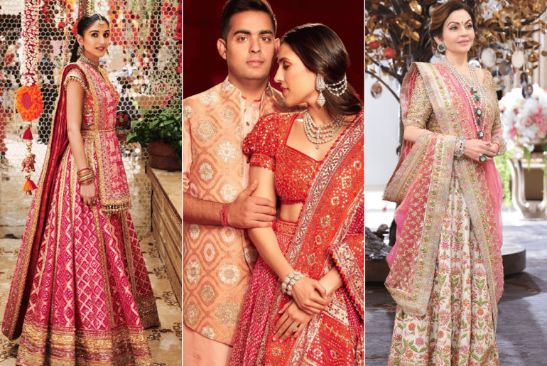 #Decoded: Ambani Family Is Celebrating Gujarati Heritage Through The Wedding Outfits!