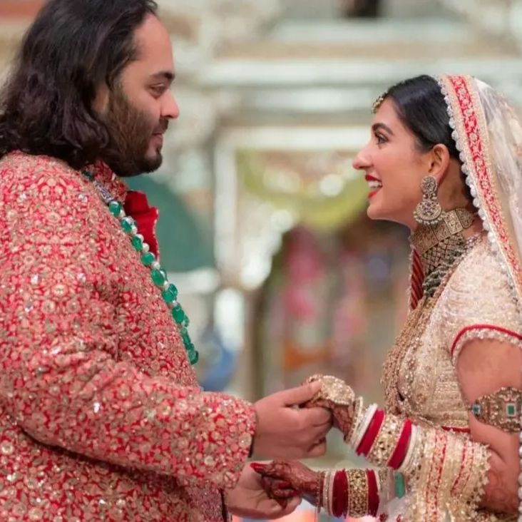 First Glimpse Of Anant Ambani & Radhika Merchant's Wedding Ceremony