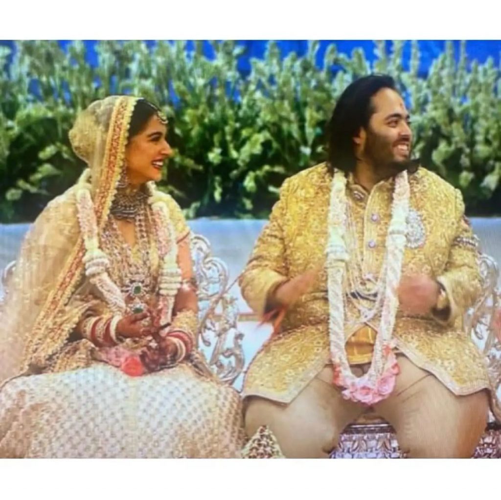 First Glimpse Of Anant Ambani & Radhika Merchant's Wedding Ceremony