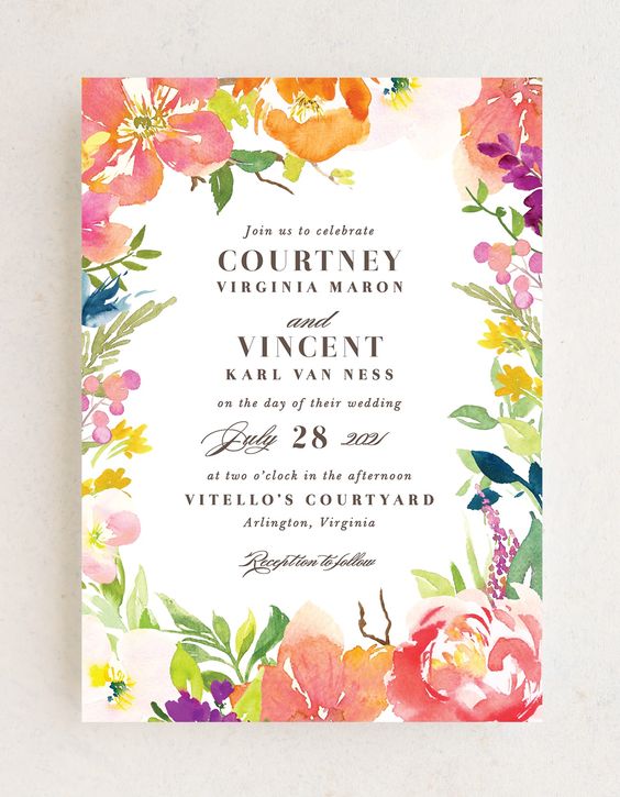 5 New Wedding Invitation Trends That Should Be On Your Radar