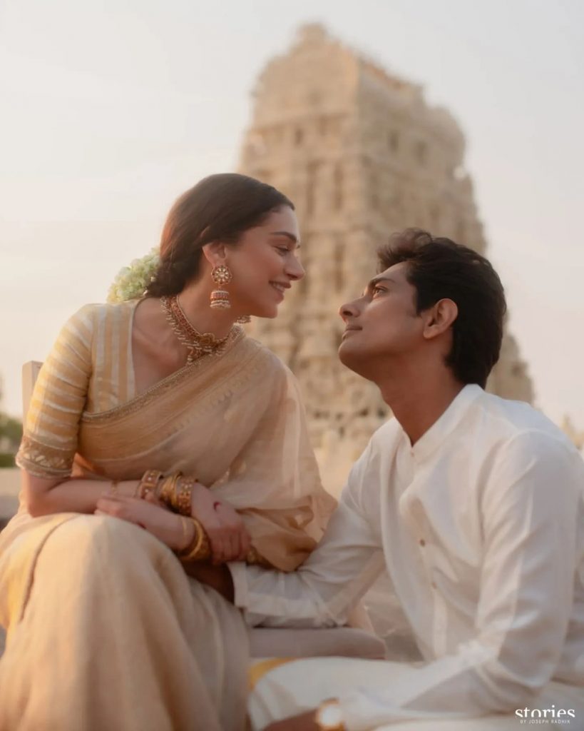 Actors Aditi Rao Hydari & Siddharth Tied The Knot And Their Wedding Pictures Are Dreamy AF!