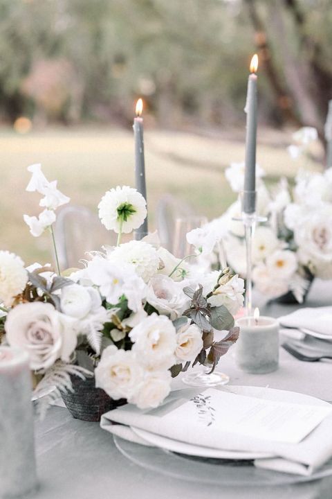 Ways To Use The Understated Grey Color Creatively In Your Wedding